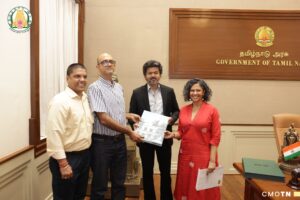 ஹிந்துஸ்தான் டைம்ஸ் நிர்வாக ஆசிரியர்களை தலைமைச் செயலகத்தில் சந்தித்துப் பேசிய முதலமைச்சர் விஜய்
