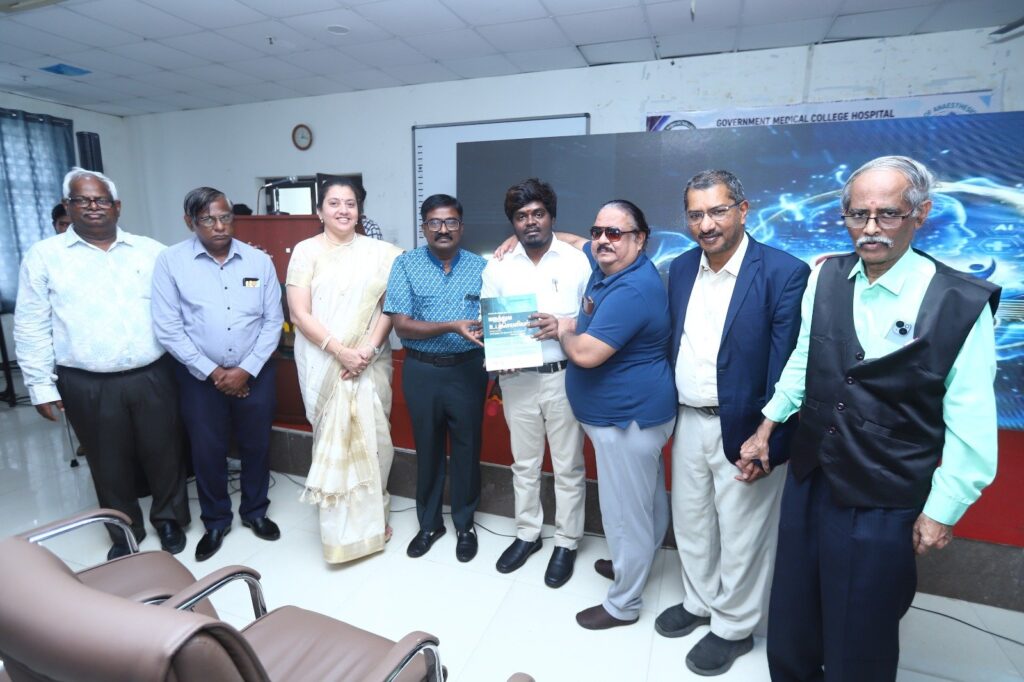 அரசு ஓமந்தூரார் மருத்துவக் கல்லூரியில் திறன் 2026 பயிலரங்கை தொடங்கி வைத்து தலைமை உரையாற்றிய லயோலா மணி