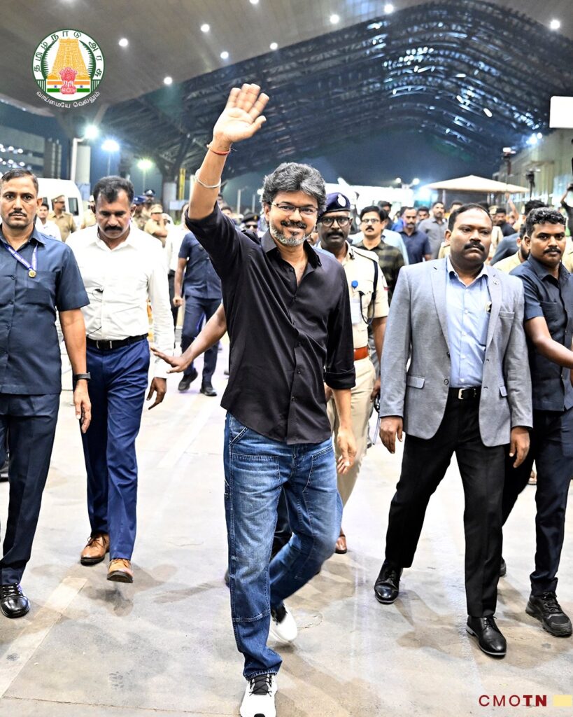 புதிய தொழில் முதலீடுகளை ஈர்க்க இங்கிலாந்து புறப்பட்ட முதலமைச்சர் ச. ஜோசப் விஜய்